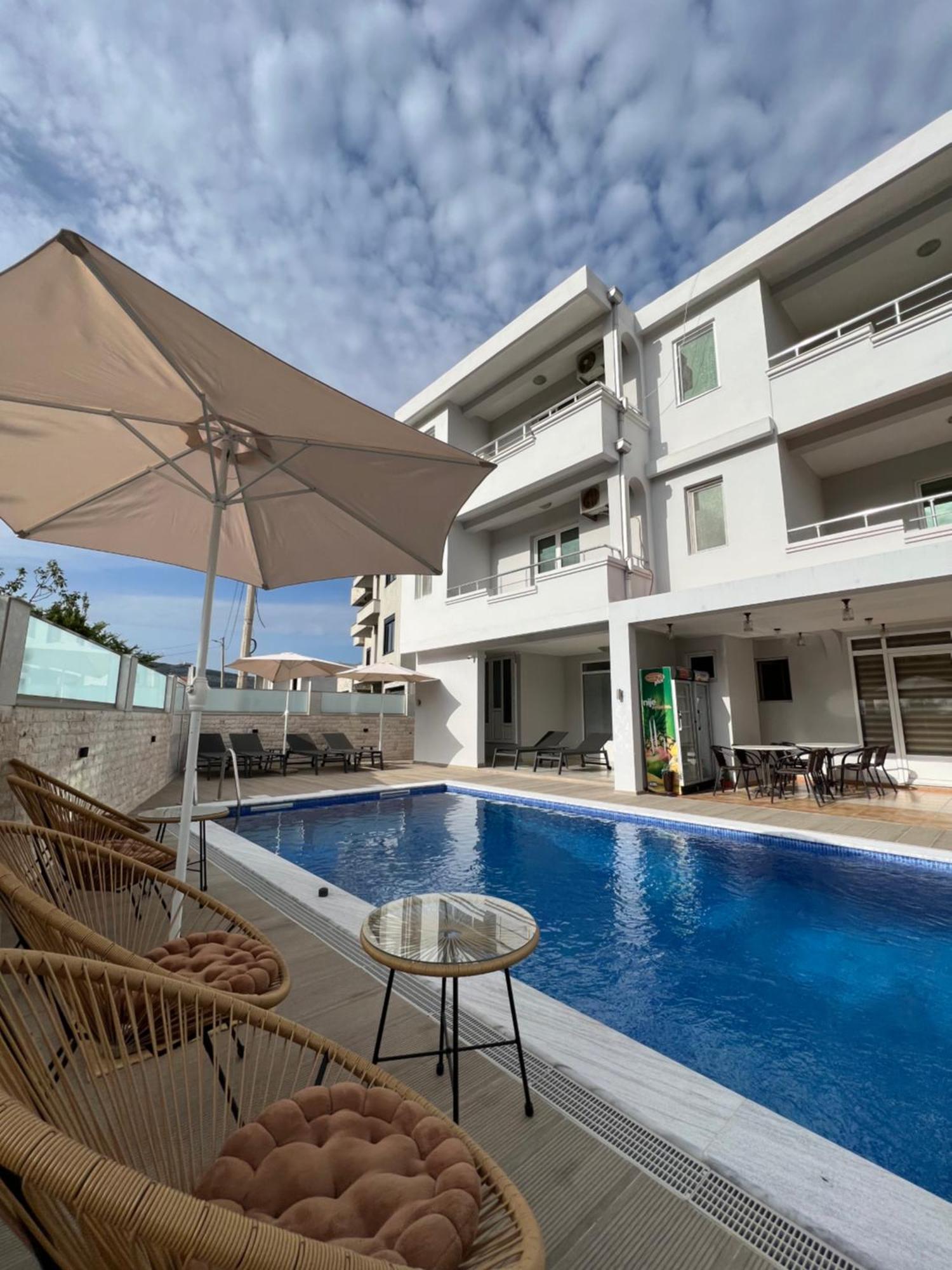 Apartments Fat E Jet - Pool & Breakfast Ulcinj Exterior foto